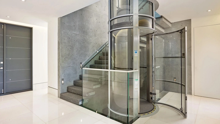 THANG MÁY KÍNH TRÒN