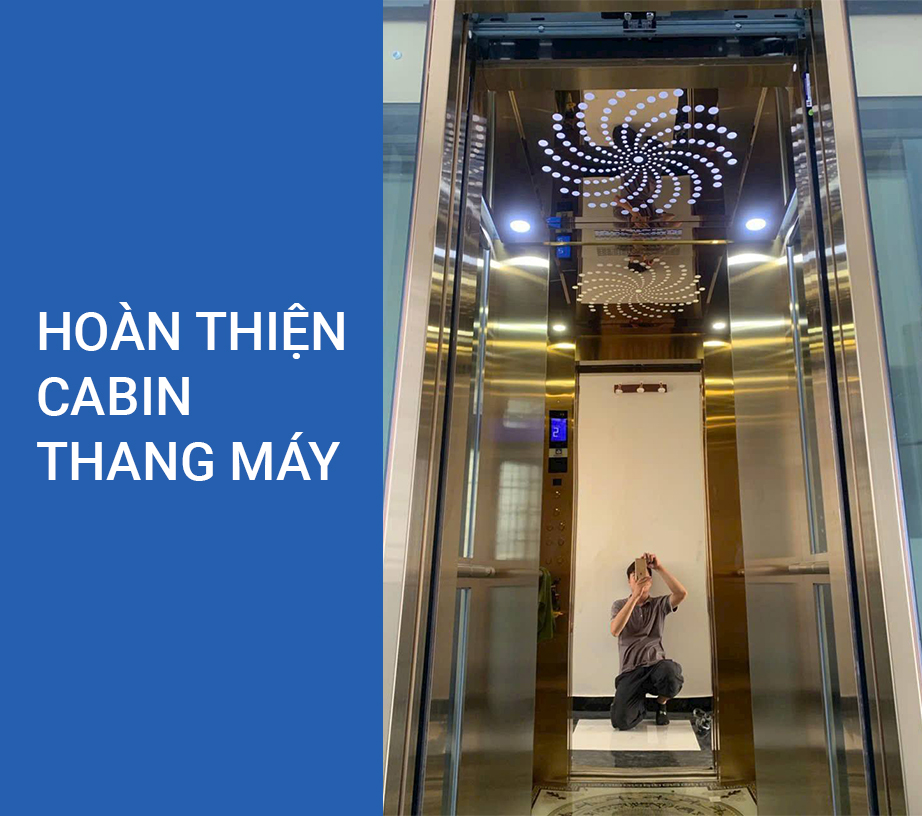 Lắp đặt thang máy gia đình cho khách hàng